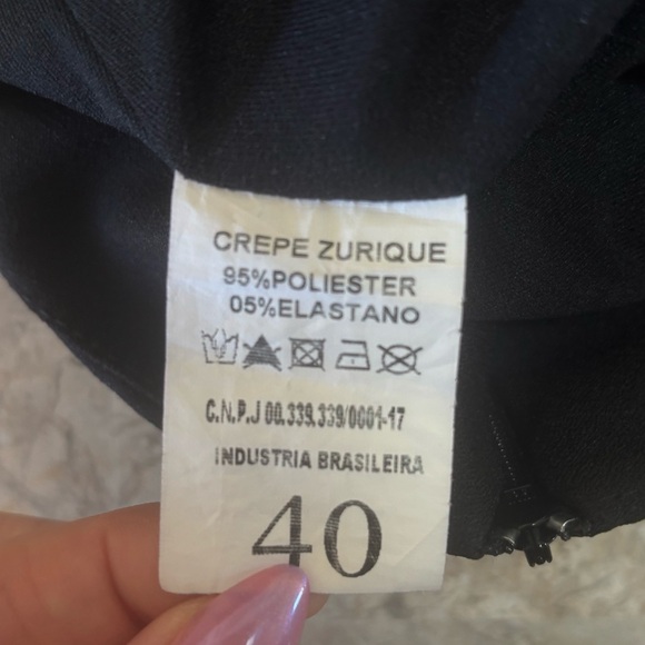 Fina Moça Black & White Ric Rac Retro Flounce Skirt Size 40 (approx. US 8) Artsy - Picture 4 of 15